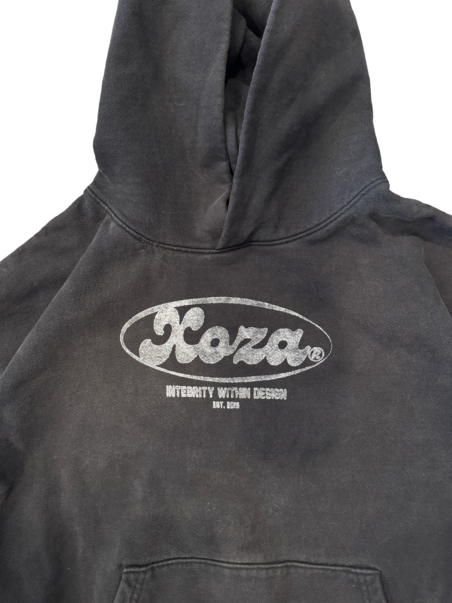 1 of 1 Faded Black Hoodie