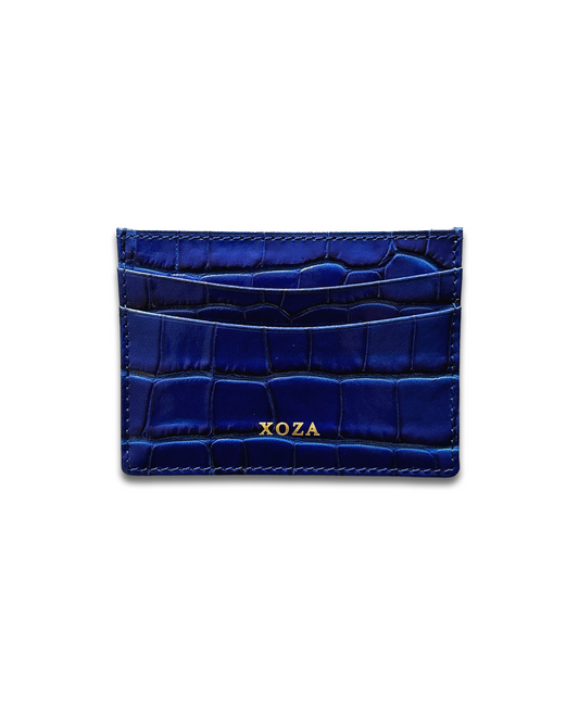 Royal Blue XOZA Card Holder