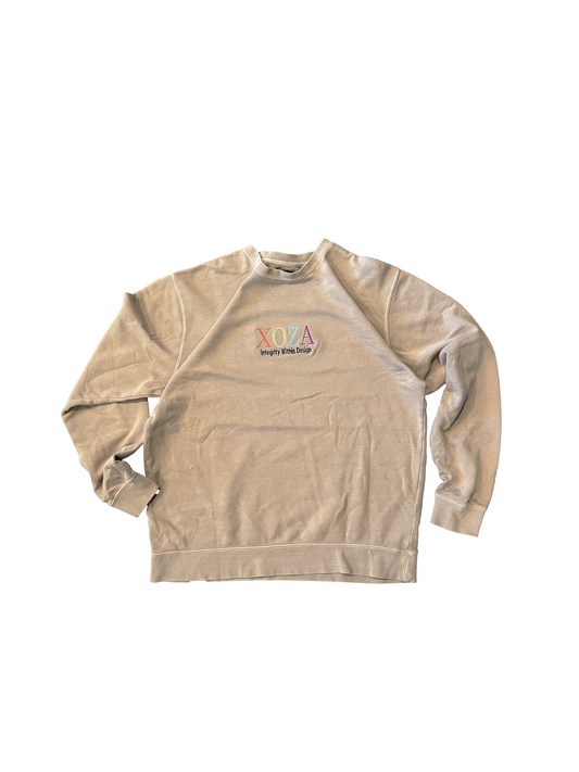 SAMPLE 2020 F&F CREWNECK - Desert Brown