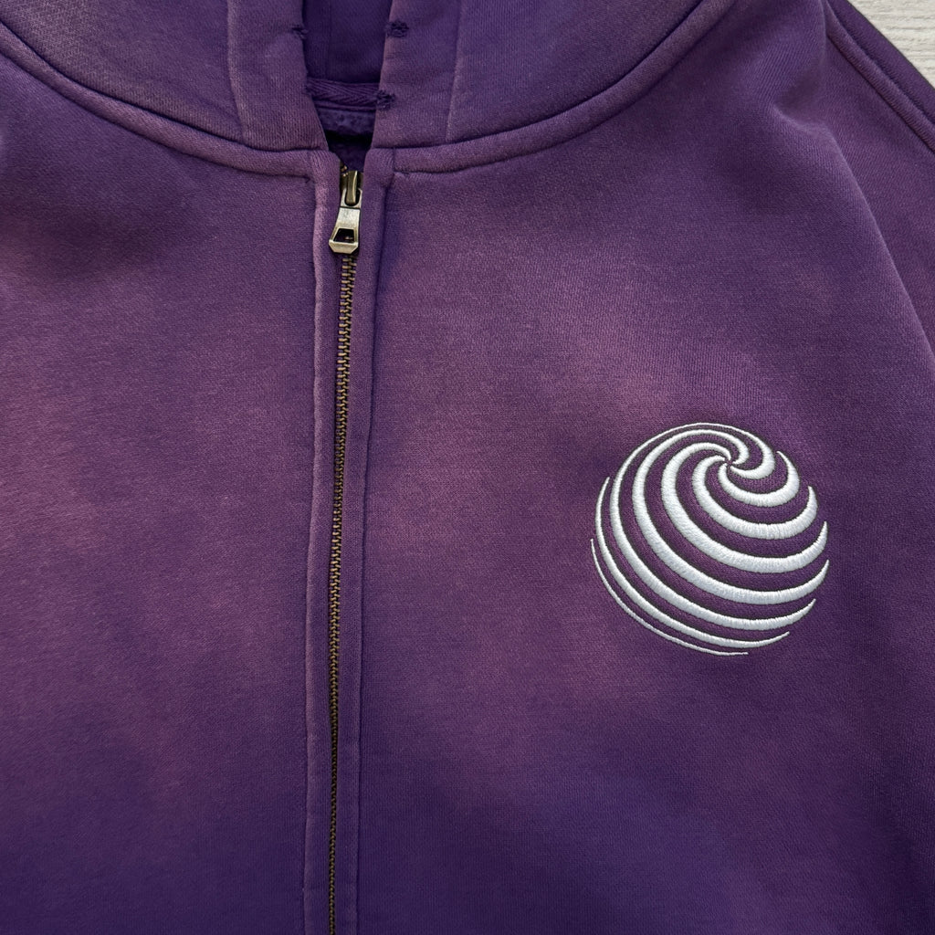 SS26 FADED PURPLE PYN HOODIE SAMPLE