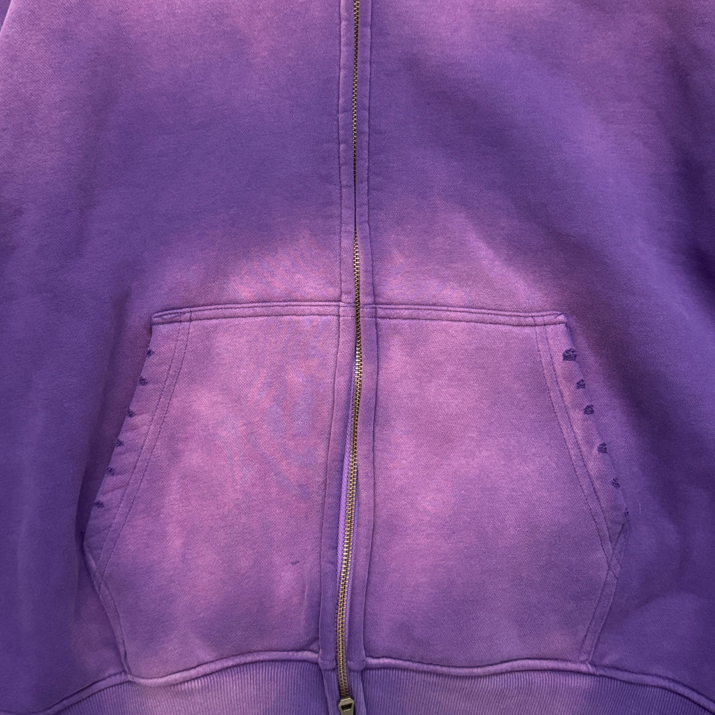SS26 FADED PURPLE PYN HOODIE SAMPLE