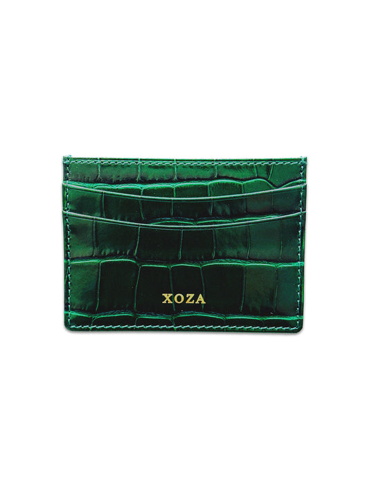 Jade Green XOZA Card Holder